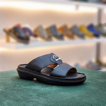 صورة حذاء تميمي جلد طبيعي مديل ت32